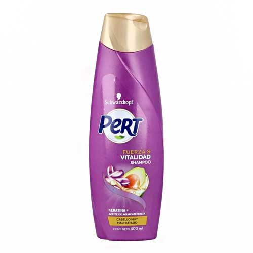 PERT SHAMPOO FUERZA & VITALIDAD 400ML