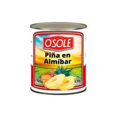 PIÑA EN ALMIBAR 830g OSOLE