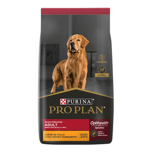 PRO PLAN ADULT RAZAS MEDIANAS 3Kg