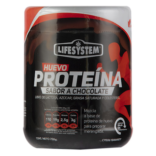 PROTEINA HUEVO LIFESYSTEM CHOCOLATE 250g