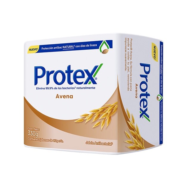 PROTEX JABON 3x110g AVENA