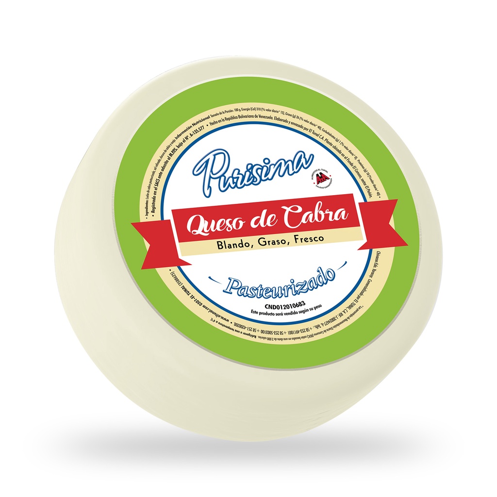 QUESO DE CABRA PURISIMA Kg RED