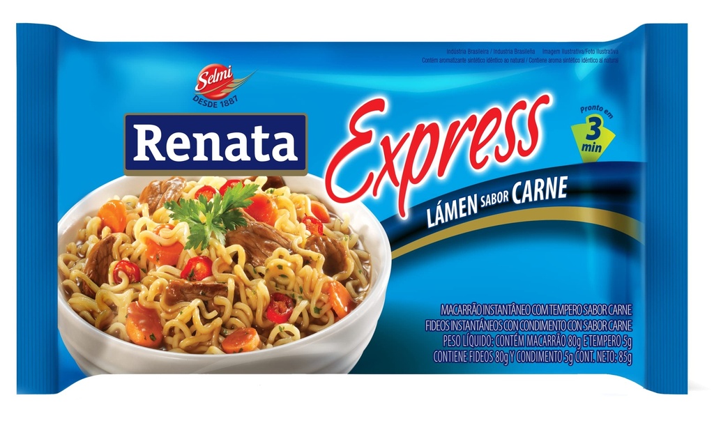 RENATA EXPRESS LAMEN CARNE VEGETALES 85g