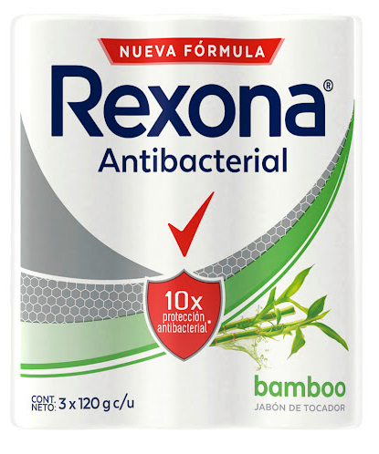 REXONA JABON BAMBOO 3x125G