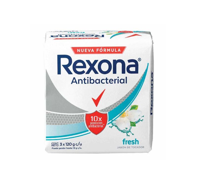 REXONA JABON FRESH 3x125G