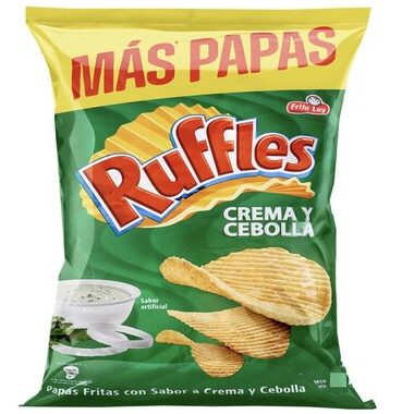 RUFFLES CREMA Y CEBOLLA 125G