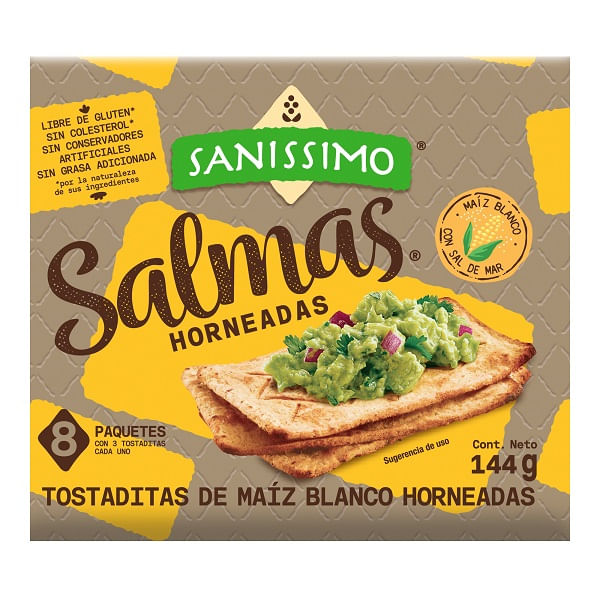 SALMAS HORNEADAS 144g SANISSIMO