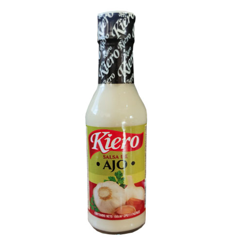 SALSA DE AJO 150ML KIERO