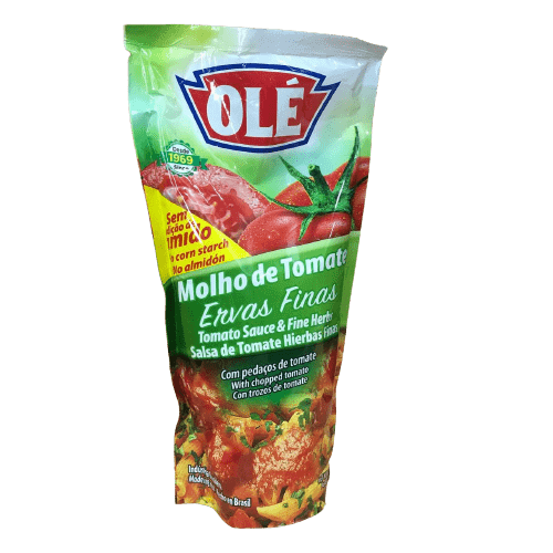 SALSA DE TOMATE HIERBAS FINAS 340g OLE