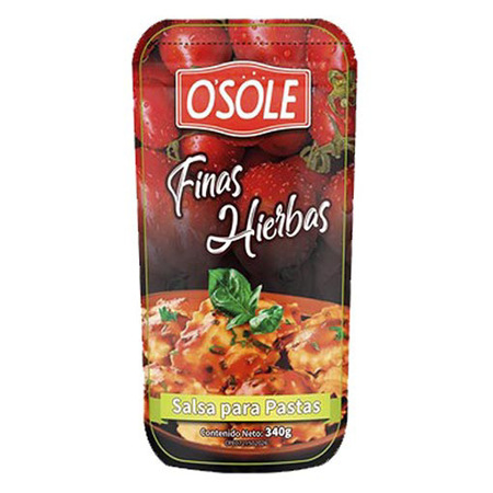 SALSA PARA PASTAS FINAS HIERB 340G OSOLE