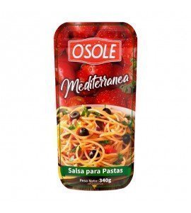 SALSA PARA PASTAS MEDITERRANE 340g OSOLE