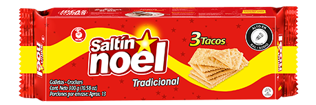 SALTIN NOEL TRADICIONAL 3 TACOS 300g