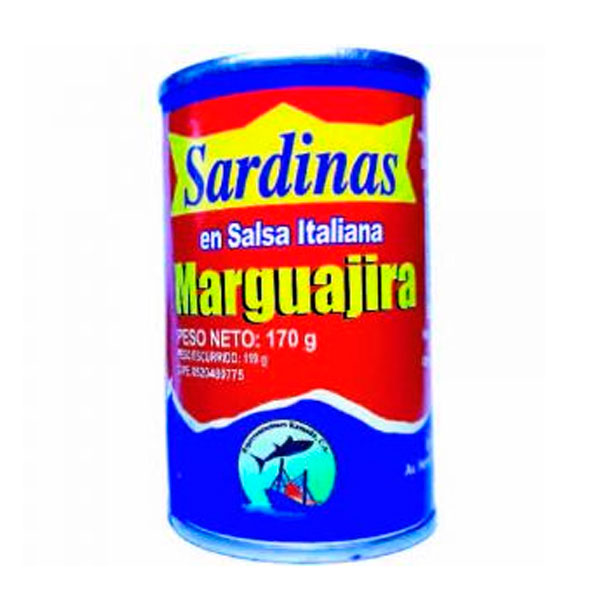 SARDINAS SALSA ITALIANA MARGUAJIRA 170g