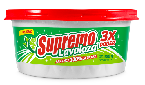 SUPREMO LAVALOZA CREMA 450g