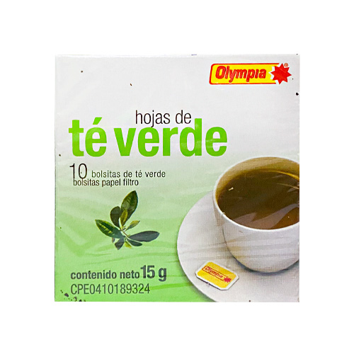 TE VERDE C/MENTA 15G OLYMPIA