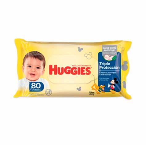 TOALLITAS HUMEDAS HUGGIES 80und