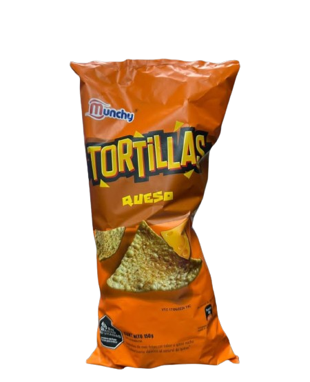 TORTILLAS QUESO 150g