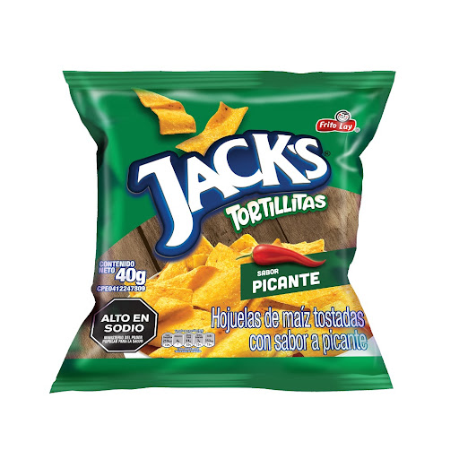 TORTILLITAS JACKS 40G PICANTE