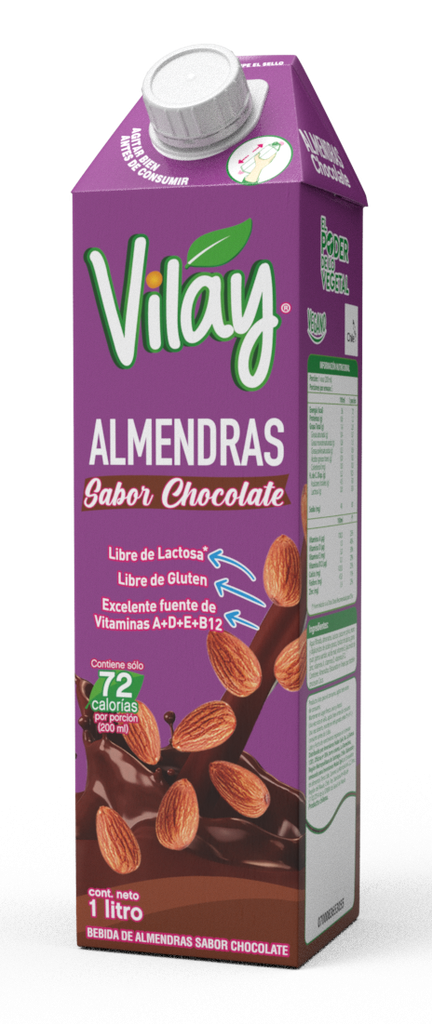 VILAY ALMENDRAS SABOR A CHOCOLATE 1L