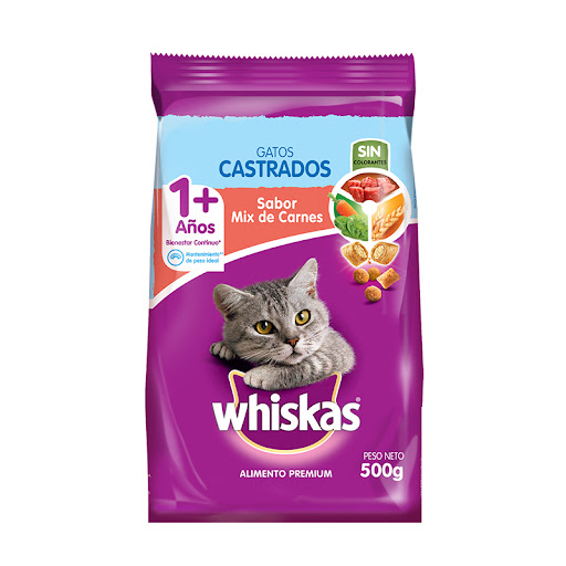 WHISKAS CASTRADOS 500g