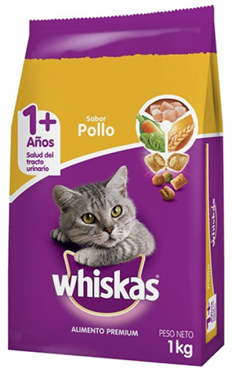 WHISKAS POLLO 1Kg