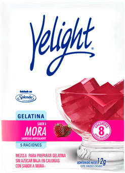 YELIGHT GELATINA MORA 12g