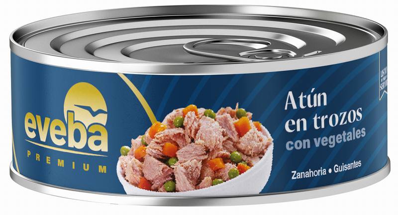 ATUN EN TROZOS C/VEGETALES 170g