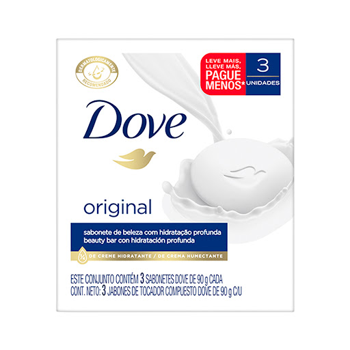 JABON DOVE ORIGINAL 3x90g