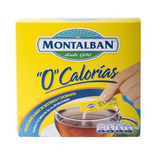 0 CALORIAS 112 SOBRES MONTALBAN