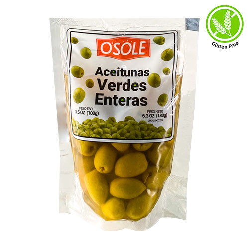 ACEITUNAS VERDES ENTERAS  235g