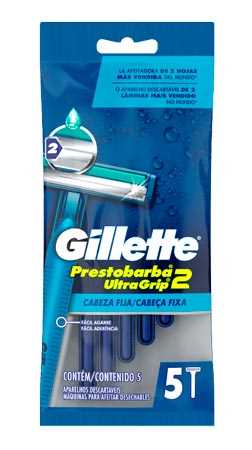 AFEITADORA GILLETTE PRESTOBARBA 2 5und