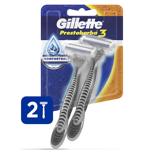 AFEITADORA GILLETTE PRESTOBARBA 3 2und