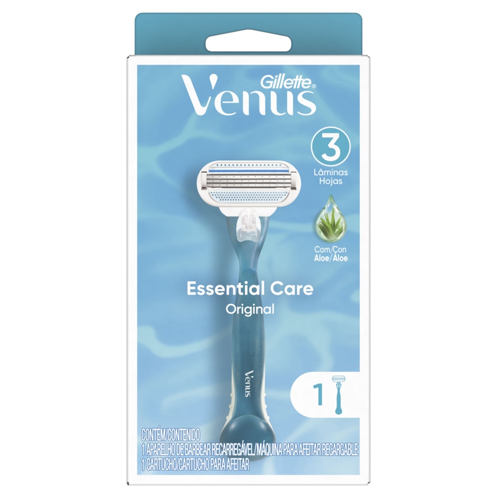 AFEITADORA GILLETTE VENUS SISTEMA