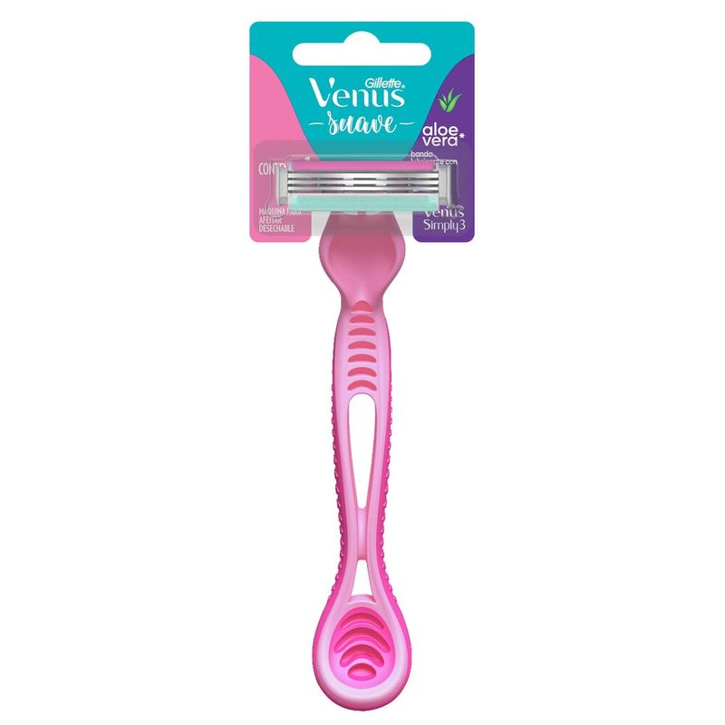 AFEITADORA GILLETTE VENUS SUAVE 1und