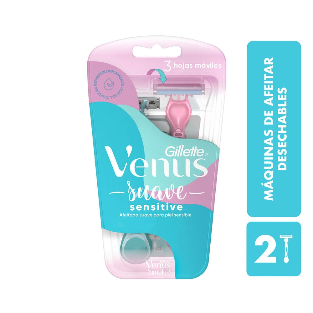 AFEITADORA GILLETTE VENUS SUAVE 2und