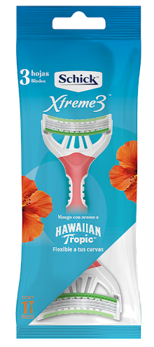 AFEITADORA SCHICK XTREME 3 HAWAIIAN TROP