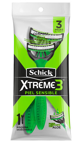 AFEITADORA SCHICK XTREME 3 SENSIBLE