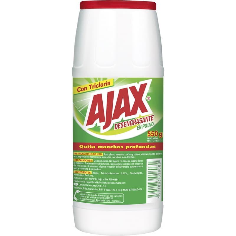 AJAX DESENGRASANTE EN POLVO 550G