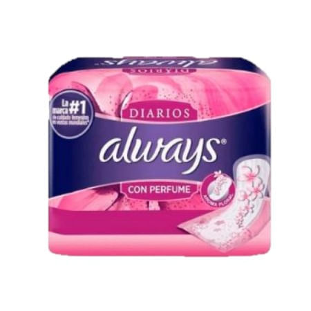 ALWAYS PROTECTORES DIARIOS 18U S/PERFUME