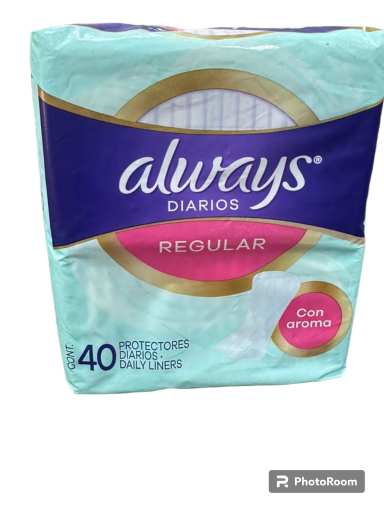 ALWAYS PROTECTORES DIARIOS 40U C/PERFUME