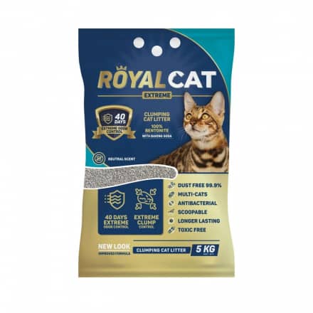 ARENA PARA GATOS ROYAL CAT APPLE 5KG