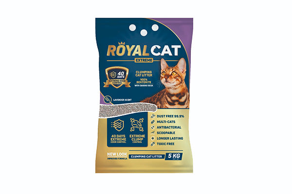 ARENA PARA GATOS ROYAL CAT LAVANDER 5KG