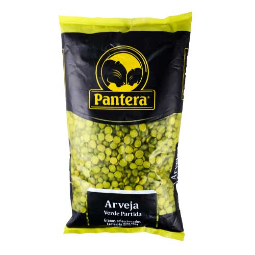 ARVEJAS VERDES PARTIDAS PANTERA 454g