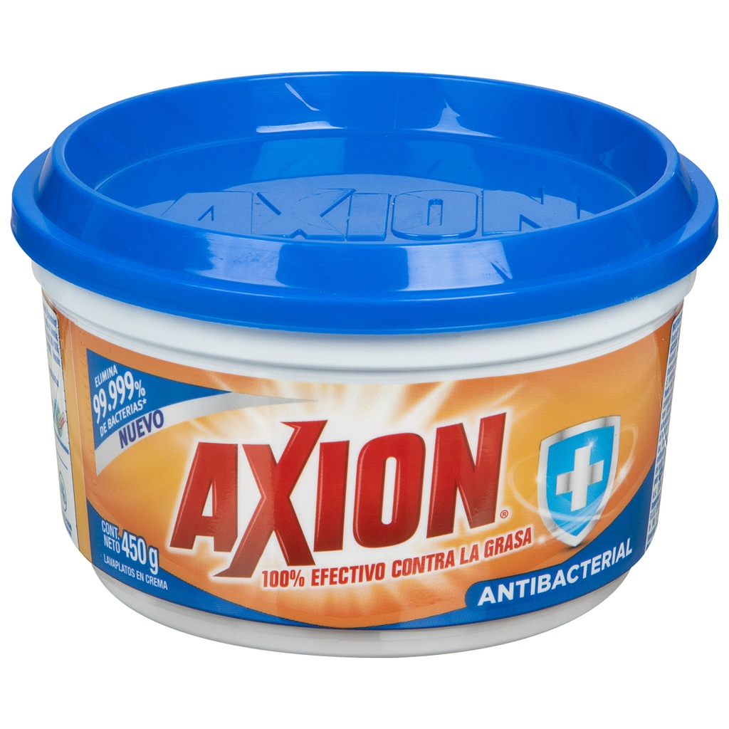 AXION LAVAPLATO CREMA ANTIBACTERIAL 450g