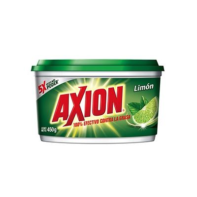 AXION LAVAPLATOS CREMA LIMON 450g