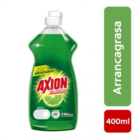 AXION LAVAPLATOS LIQUIDO LIMON 400ml