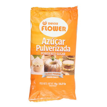 AZUCAR PULVERIZADA DULCES FLOWER 1KG