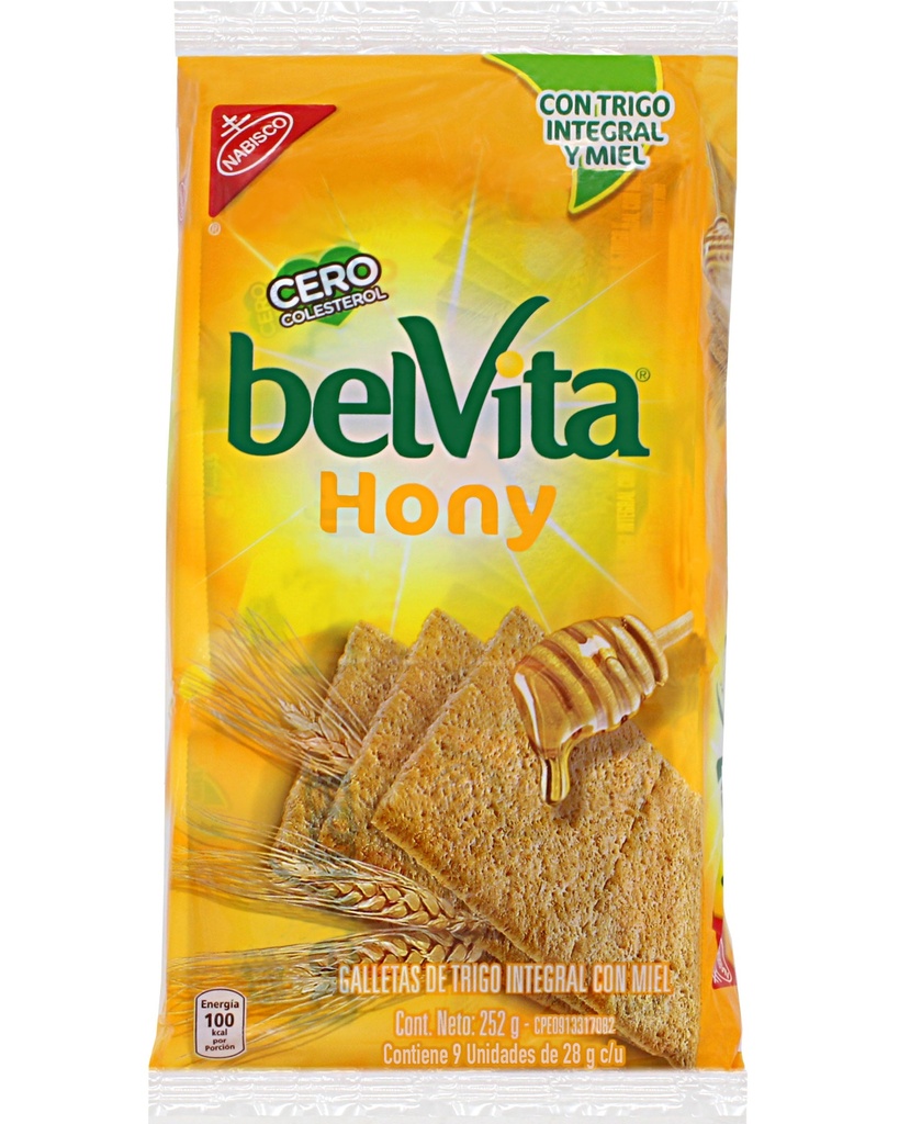 BELVITA HONY BRAN 252g