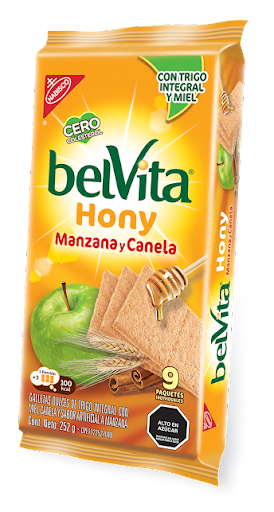 BELVITA HONY MANZANA/CANELA 252g