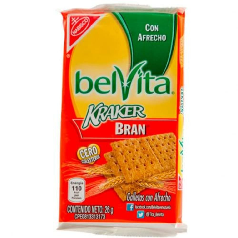 BELVITA KRAKER BRAN 26g